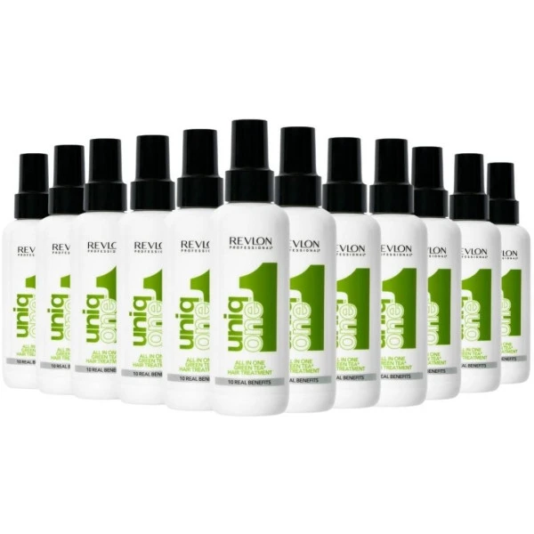 12 Sprays 10-en-1 Thé Vert UniqOne Revlon 150ML 3 12 Sprays 10-en-1 Thé Vert UniqOne Revlon 150ML