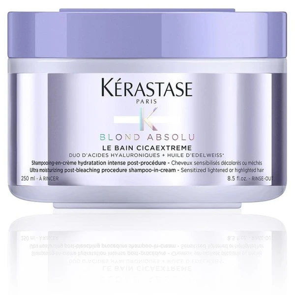 Bain Crème Cicaextrême Blond Absolu Kérastase 250ML 3 Bain Crème Cicaextrême Blond Absolu Kérastase 250ML