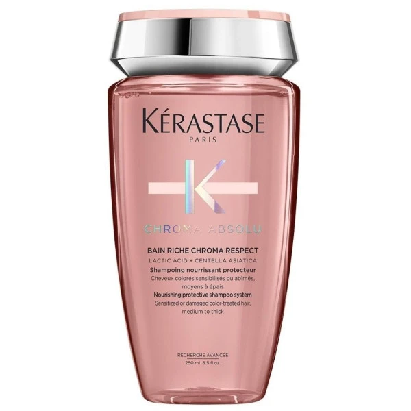 Bain Riche Cheveux Normaux à épais Chroma Absolu Kérastase 250ML 3 Bain Riche Cheveux Normaux à épais Chroma Absolu Kérastase 250ML