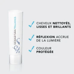 Conditionneur Brillance Trilliance Sebastian 250ML -Produits Capillaires conditionneur brillance trilliance sebastian 250ml 2