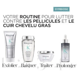 Duo Anti-pelliculaire Cuir Chevelu Gras Symbiose Kérastase -Produits Capillaires duo anti pelliculaire cuir chevelu gras symbiose kerastase 3