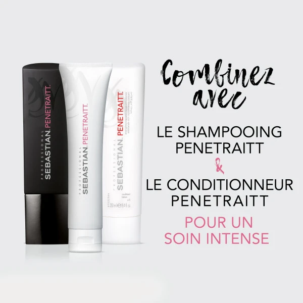 Masque Cheveux Abîmés Penetraitt Sebastian 150ML 8 Masque Cheveux Abîmés Penetraitt Sebastian 150ML – Image 6