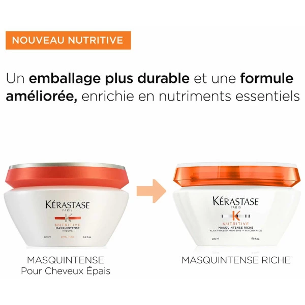 Masquintense Riche Nutritive Kérastase 200ML 9 Masquintense Riche Nutritive Kérastase 200ML – Image 7