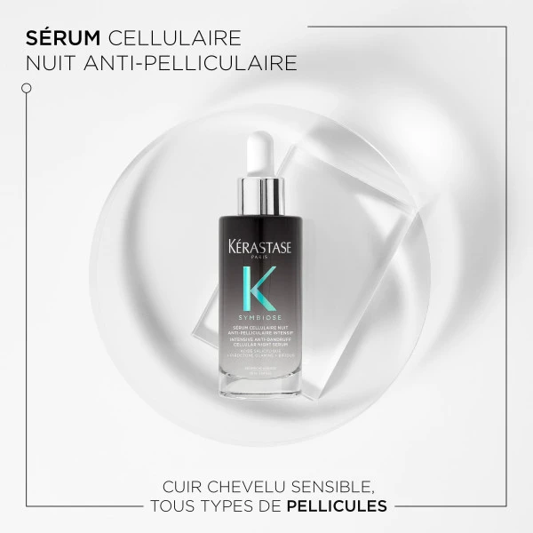 Sérum Cellulaire Nuit Anti-pelliculaire Intensif Symbiose Kérastase 90ML 5 Sérum Cellulaire Nuit Anti-pelliculaire Intensif Symbiose Kérastase 90ML – Image 3