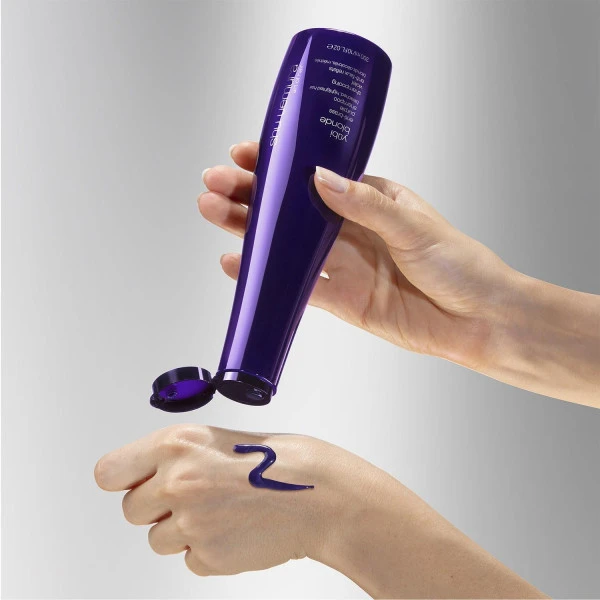 Shampoing Violet Anti Mauvais-reflets Yubi Blonde Shu Uemura 300ML 7 Shampoing Violet Anti Mauvais-reflets Yubi Blonde Shu Uemura 300ML – Image 5