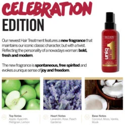 Spray 10-en-1 édition Célébration UniqOne Revlon 150ML 12 Spray 10-en-1 édition Célébration UniqOne Revlon 150ML -Produits Capillaires spray 10 en 1 edition celebration uniqone revlon 150ml 2