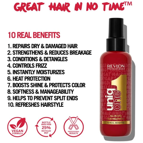 Spray 10-en-1 édition Célébration UniqOne Revlon 150ML 6 Spray 10-en-1 édition Célébration UniqOne Revlon 150ML – Image 4