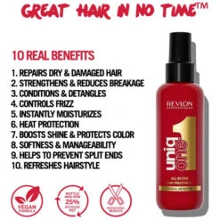 Spray 10-en-1 Original UniqOne Revlon 150ML 12 Spray 10-en-1 Original UniqOne Revlon 150ML -Produits Capillaires spray 10 en 1 original uniqone revlon 150ml 3