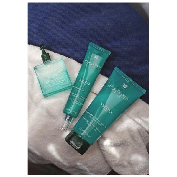 Trio Apaisant Shampooing + Concentré + Sérum Astera Fresh René Furterer 4 Trio Apaisant Shampooing + Concentré + Sérum Astera Fresh René Furterer – Image 2