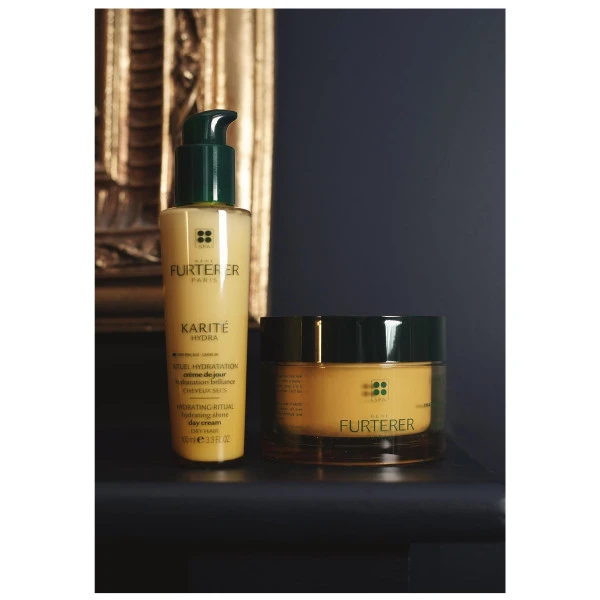 Trio Hydratation Shampooing + Masque + Crème De Jour Karité Hydra René Furterer 4 Trio Hydratation Shampooing + Masque + Crème De Jour Karité Hydra René Furterer – Image 2